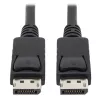 Tripp Lite Series DisplayPort kábel so zaisťovacími konektormi, 4K 60 Hz (M/M), čierny, 1,8 m