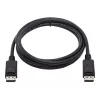 Tripp Lite Series DisplayPort kábel so zaisťovacími konektormi, 4K 60 Hz (M/M), čierny, 1,8 m