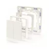 Shelly Plug & Play BLU Wall Switch 4 adaptér Legrand & Shelly biely