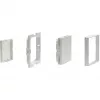 Shelly Plug & Play BLU Wall Switch 4 adaptér Legrand & Shelly biely