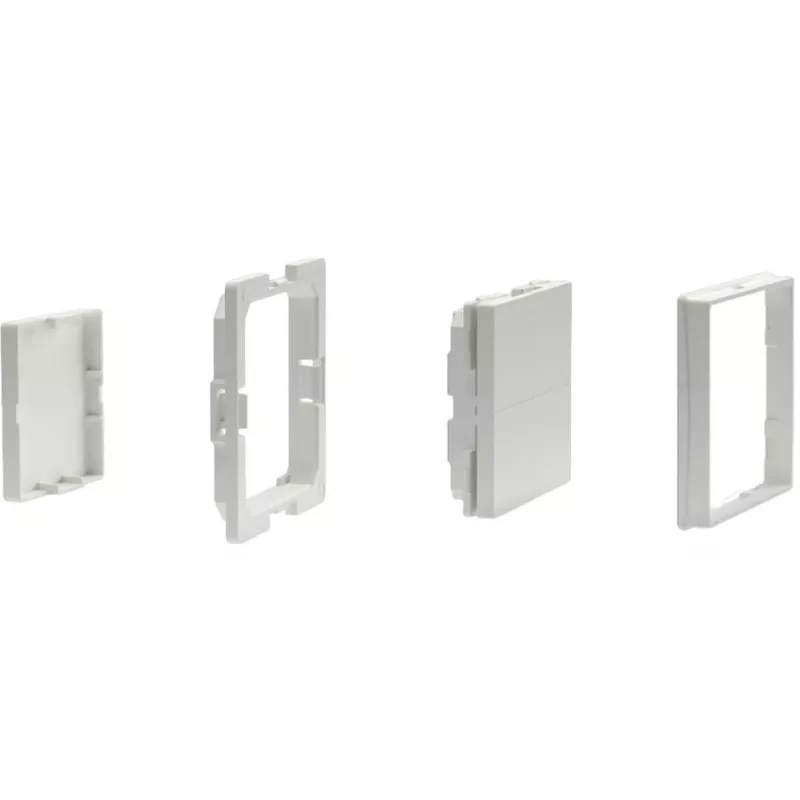 Shelly Plug & Play BLU Wall Switch 4 adaptér Legrand & Shelly biely