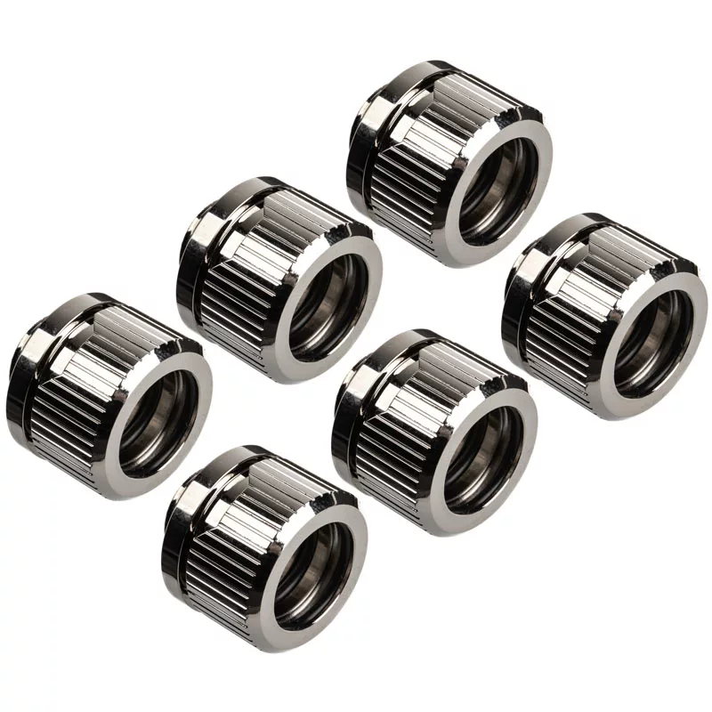 EK Water Blocks EK-Quantum Torque HDC 14 – balenie 6 ks, strieborná