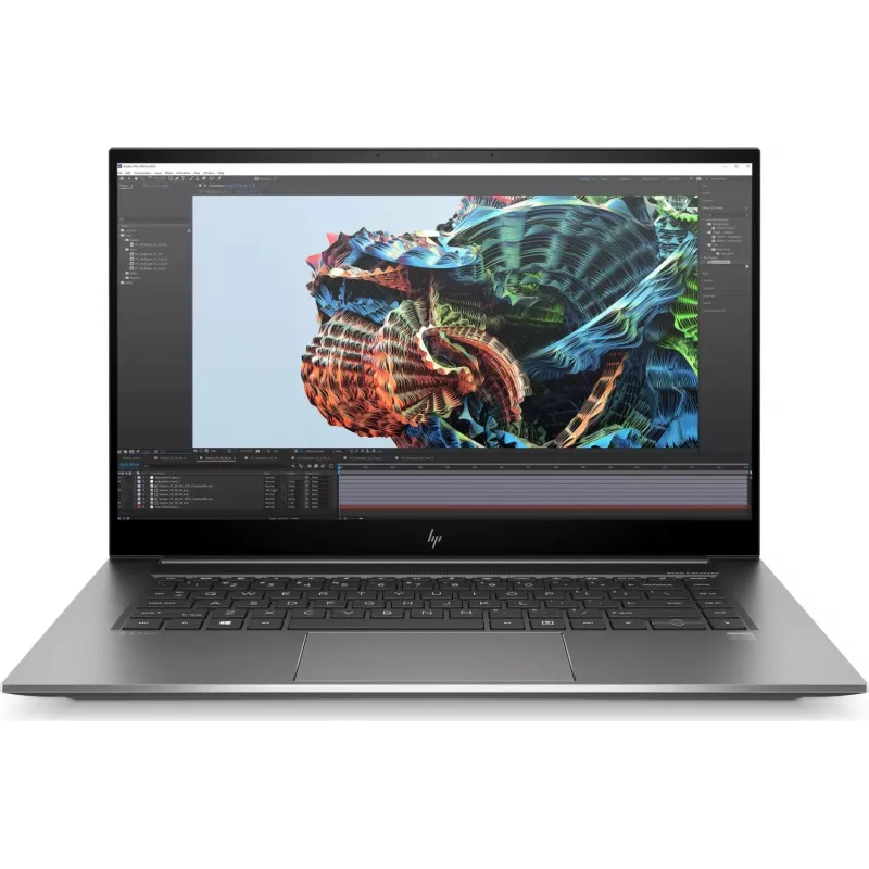 HP ZBook Studio G8 Notebook, Intel Core i7-11800H, 32 GB RAM, 1 TB SSD, 15,6″ Full HD, NVIDIA RTX A2000, Windows 10 Pro, Dark Ash Silver (repasovaný)