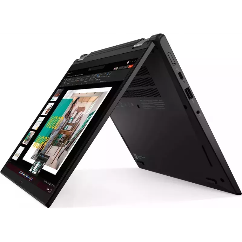 Notebook 2 v 1 Lenovo ThinkPad L13 Yoga G4, AMD Ryzen 5 7530U, 8 GB RAM, 256 GB SSD, 13,3-palcový dotykový displej WUXGA (repasovaný)