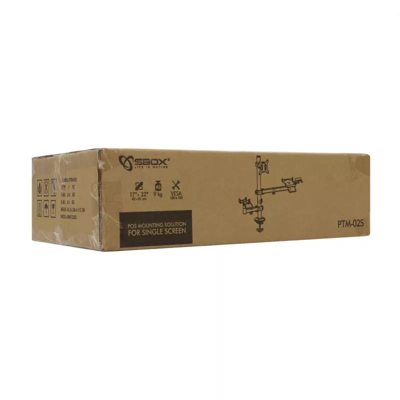 SBOX PTM-02S univerzálny držiak pre POS terminál/tlačiareň/monitor