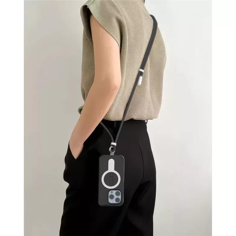 SBOX LANYARD BLACK kábel USB-C na USB-C 1,5 m čierny