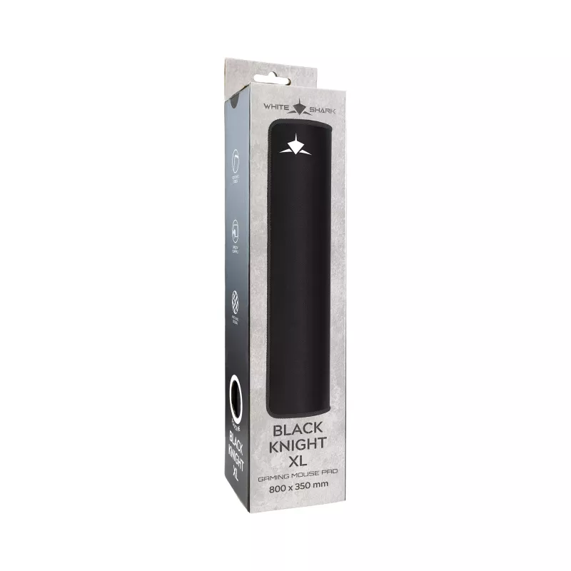 White Shark BLACK KNIGHT XL MP-2103 herná podložka pod myš 800x350mm