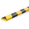 Durable S10 káblový mostík, PVC, čierna/žltá, plochý, 1000 mm, 40 mm