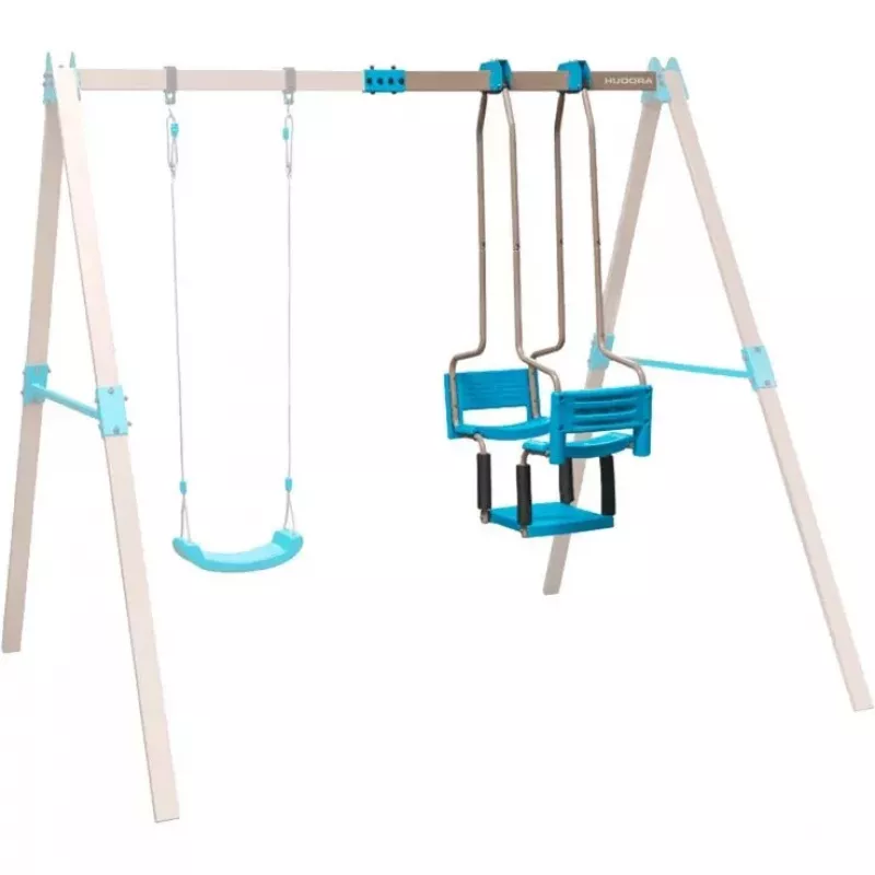 HUDORA Hojdačka Vario Gondola Swing Module (tyrkysová/béžová)