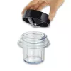 SEVERIN SM 3724 Automatický šľahač mlieka a ohrievač, 500 W, nehrdzavejúca oceľ, čierna