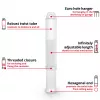 EINHELL-KWB SDS-plus Sada vrtákov do kladiva, Ø 6-14 mm (7-dielna, 210 mm)