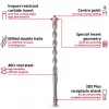 EINHELL-KWB SDS-plus Sada vrtákov do kladiva, Ø 6-14 mm (7-dielna, 210 mm)