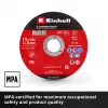 EINHELL-KWB Rezný kotúč tenký, Ø 115 x 1,0 mm, 5 kusov (pre uhlovú brúsku)