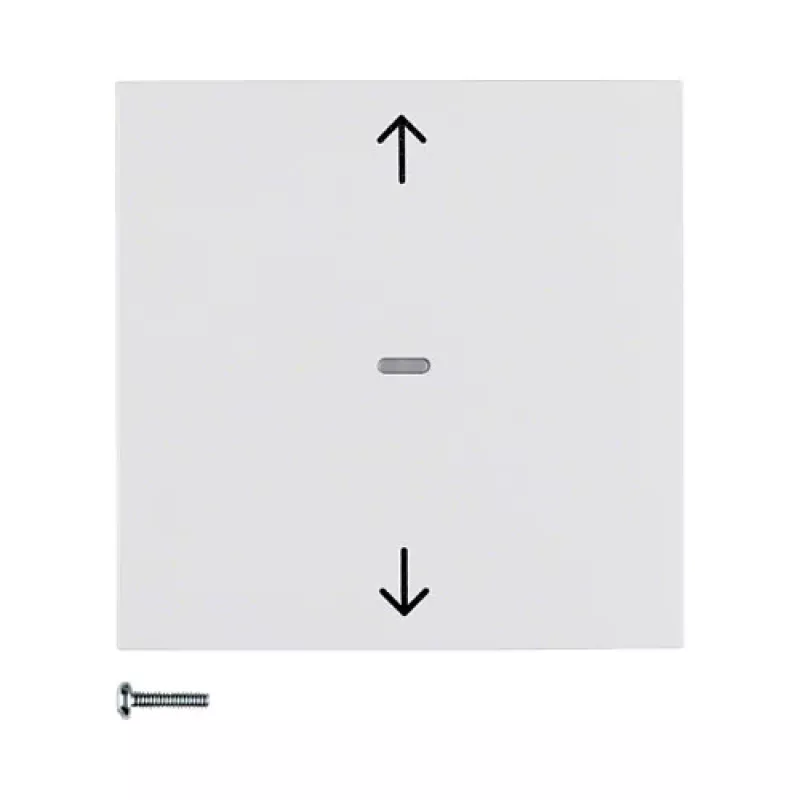 Berker 85241189 kolískový ovládač žalúzií S.1/B.3/B.7 polárna biela lesklá