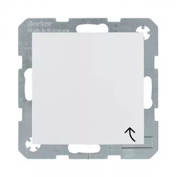 Berker 47528989 Zásuvka Schuko typ F 1-násobná IP44 polárna biela lesklá S.1