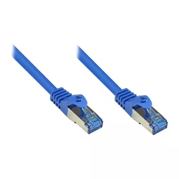 GoodConnections RNS® patch kábel s ochranou proti zlomeniu, Cat.6A, S/FTP, PiMF, bezhalogénový, 500MHz, modrá, 2m