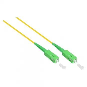 Good Connections OS2 Singlemode optický patch kábel LC/SC Duplex 9/125µm 3m žltý