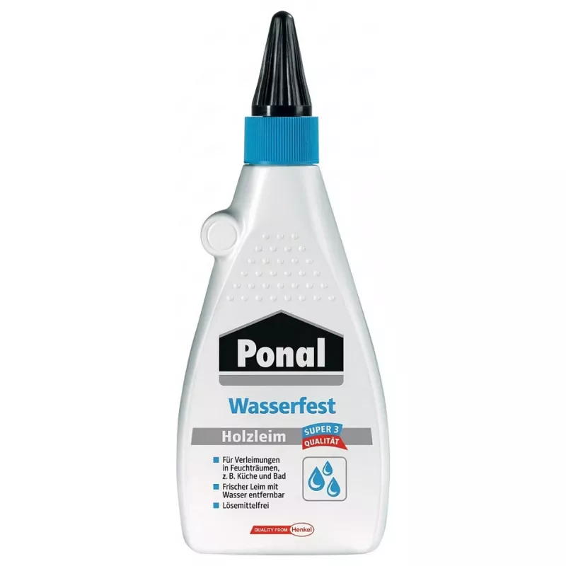 Henkel lepidlo na drevo vodoodolné v stláčacej fľaši 550g 9H PN10S
