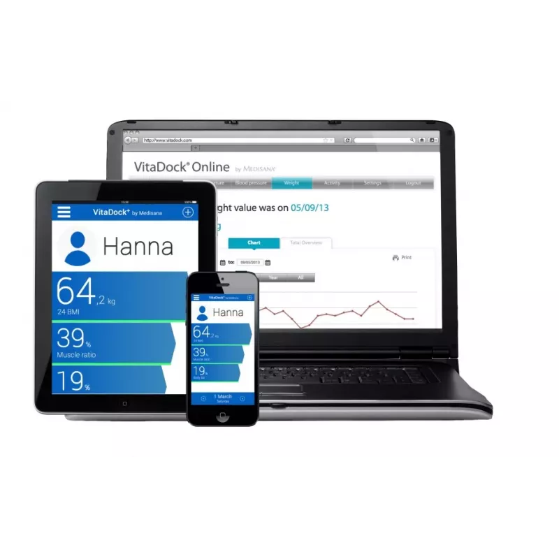 MEDISANA BS 440 Connect váha – smart váha na analýzu tela s Bluetooth