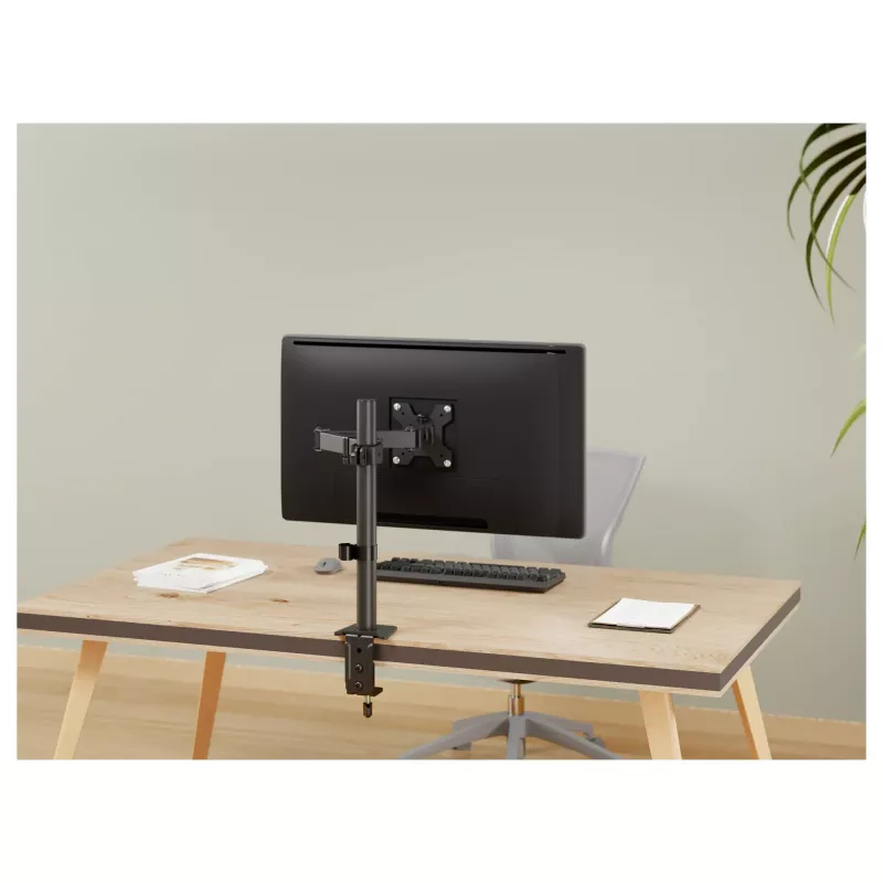 Equip držiak na stôl pre 17-32 palcové monitory, 360° otočný, 10 kg, čierny
