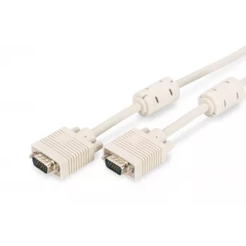 DIGITUS VGA monitorový spojovací kábel 1,8 m čierny