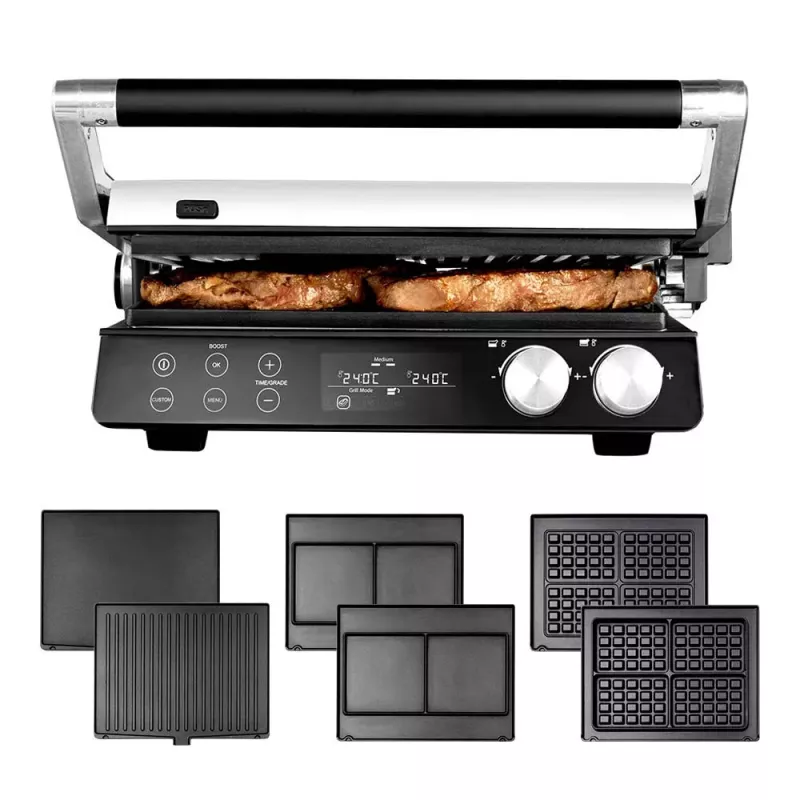 Gastroback 42423 Gourmet BBQ Advanced Smart elektrický kontaktný gril 2000W