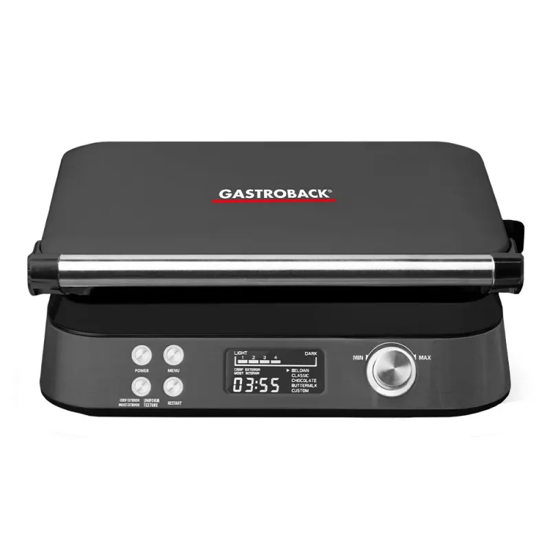 Gastroback 42449 vaflovač Advanced Control Black Edition