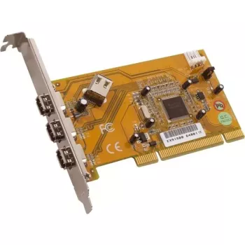 Dawicontrol DC-1394 PCI Express FireWire 400 adaptérová karta s 2 externými + 1 interným portom, VIA VT6306, Low-Profile držiak