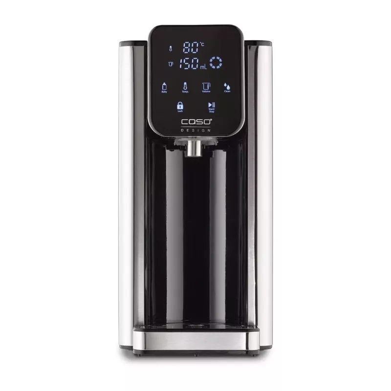 CASO HW 666 Inox Turbo dávkovač horúcej vody 2,7L 2600W nerez/čierna