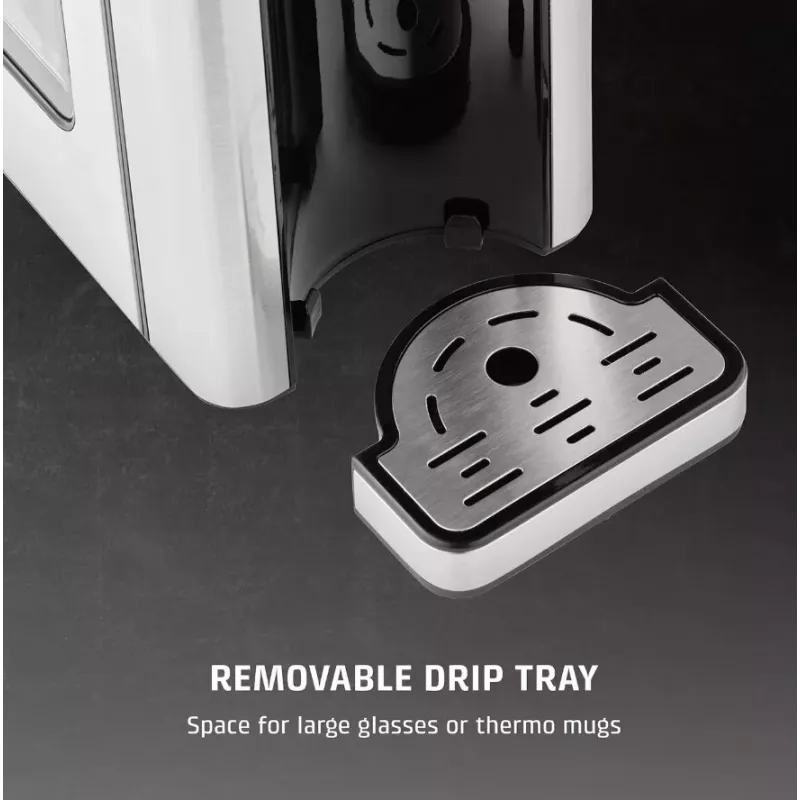 CASO HW 666 Inox Turbo dávkovač horúcej vody 2,7L 2600W nerez/čierna