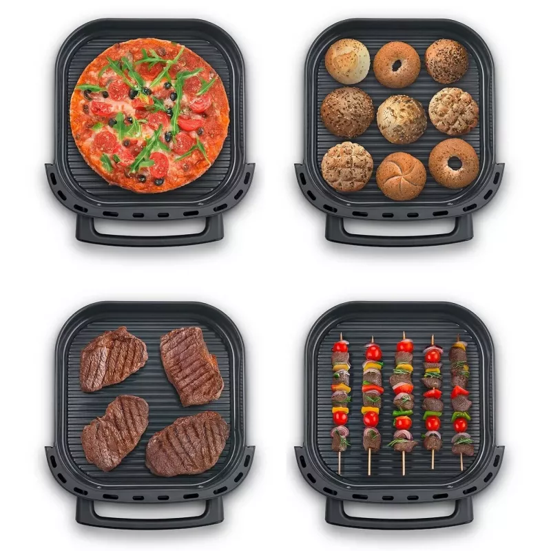 CASO AirFry & PizzaChef teplovzdušná fritéza 2850 W 6 L čierna