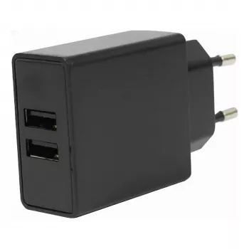 FLEPO NT-USB-103 USB nabíjačka 2-port 100-240V AC na 5V DC 3A 15W biela