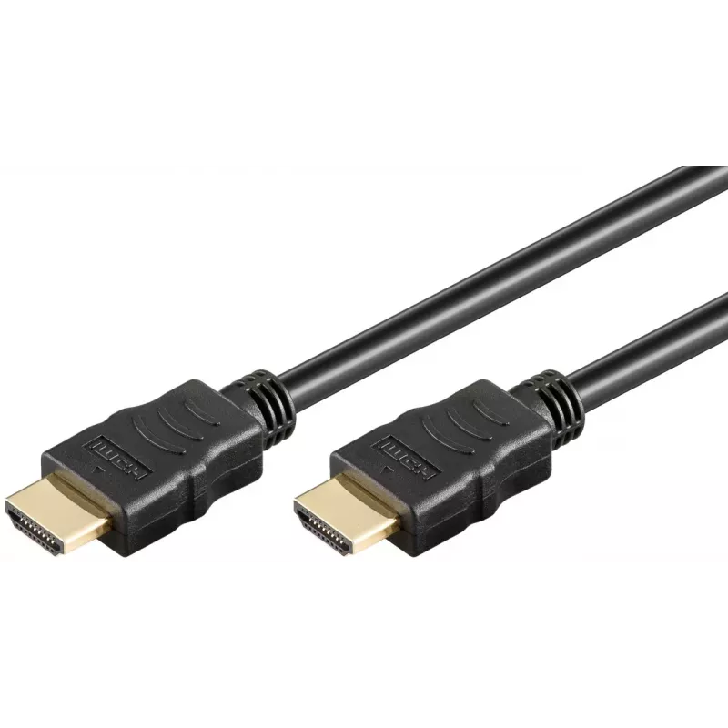 Goobay 80101 HDMI High-Speed kábel s Ethernetom, 1 m, čierny