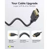 Goobay 80104 Soft HDMI High-Speed kábel s Ethernetom, 3 m, čierny