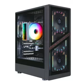 HYRICAN AERIS 8123 herný PC AMD Ryzen 7 5700X, 16GB RAM, 1TB M.2 SSD, AMD Radeon RX 9070 (16GB GDDR6), Windows 11 Home
