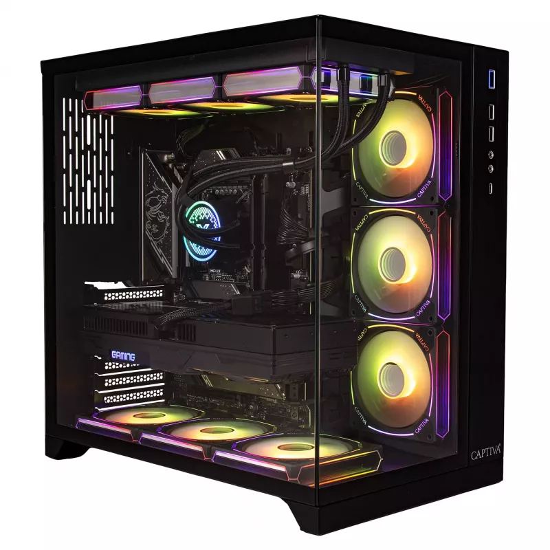 CAPTIVA R89-083 High-End herný PC Ryzen 7 9800X3D 32GB DDR5 2TB SSD RTX 5080 Windows 11
