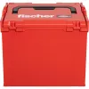 FISCHER L-BOXX FLB 374 prázdny kufor na náradie, červený/čierny