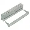 EFB 34-Pin Shrouded Box Header, 2.54mm Pitch, Straight, sivý