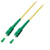 EFB Elektronik optický patch kábel SC/APC Singlemode (M) 1m žltý