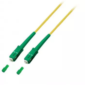 EFB Elektronik optický patch kábel SC/APC Singlemode (M) 1m žltý