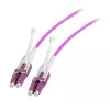 EFB Elektronik Duplex prepojovací kábel LC-LC OM4 3 m s Push/Pull jazýčkom a vymeniteľnou polaritou