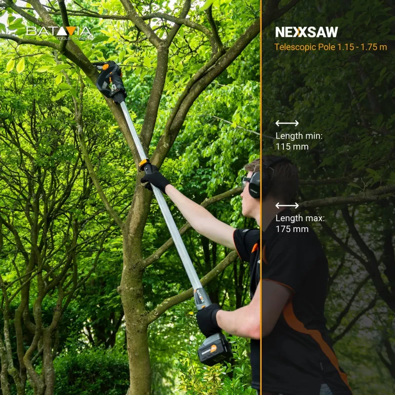 Batavia teleskopická tyč 1,15 - 1,75 m pre Nexxsaws a Nexxcuts