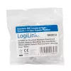 LogiLink Keystone In-Line Coupler F konektor samica na F konektor samica 75 Ohm biely