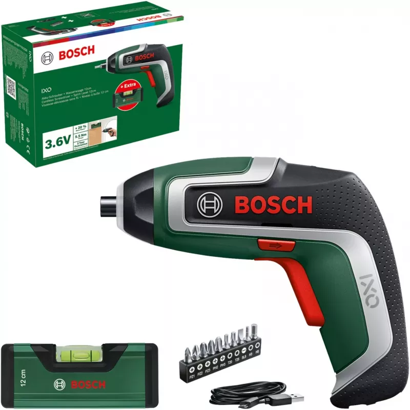 Bosch IXO 7 Level Set akumulátorový skrutkovač 2.0 Ah (06039E0008)
