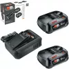 Bosch 18V štartovacia sada 2 x 2,5 Ah batérie + AL 18V-44 nabíjačka (1600A031T5)