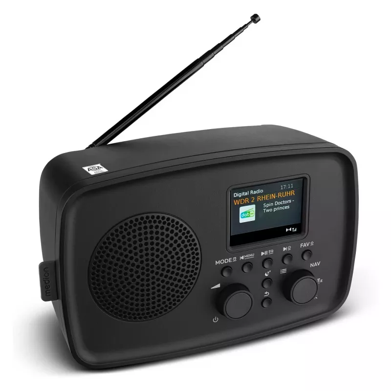 MEDION LIFE DAB+ rádio DRE-1 čierne