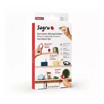 TESA Sugru formovateľné univerzálne lepidlo balenie 8 ks viacfarebné