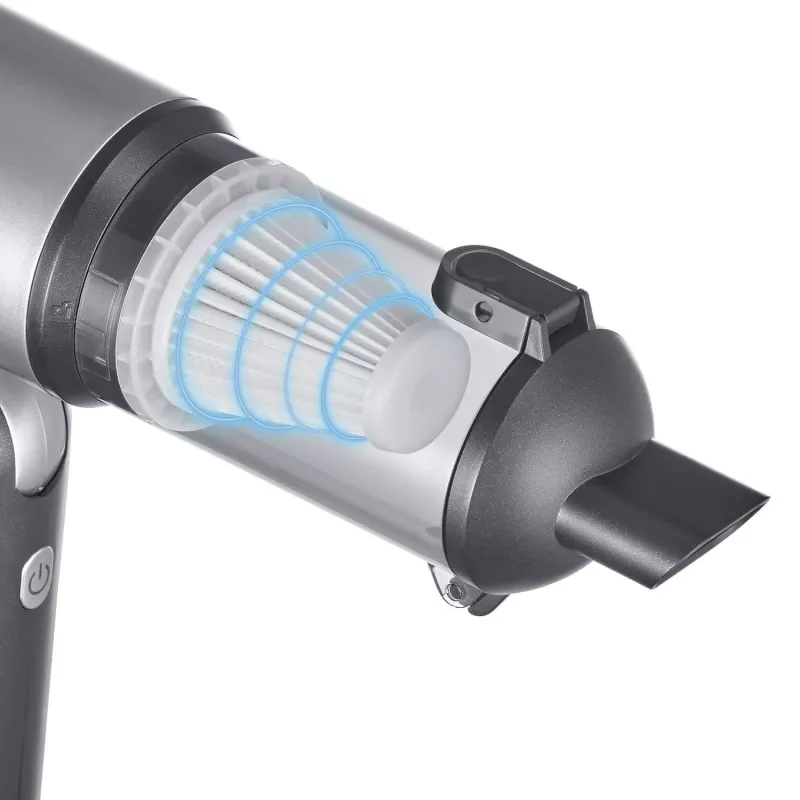 Severin HV 7135 S'Power Vac & Blow bezdrôtový ručný vysávač, antracitový