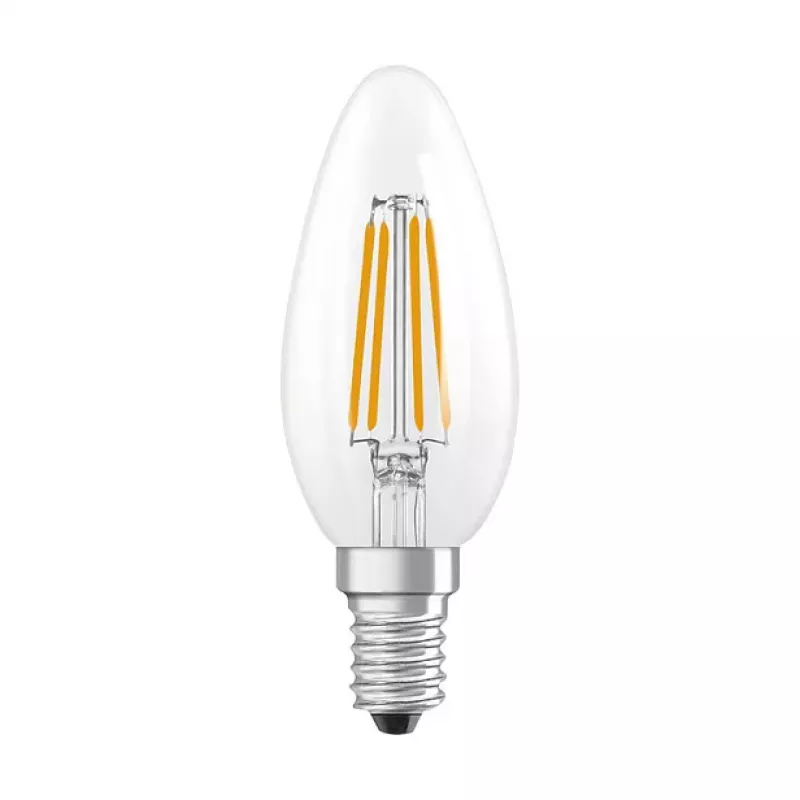 OSRAM LED Classic B 40 Filament DIM P 3,4W 827 číra E14 stmievateľná LED žiarovka