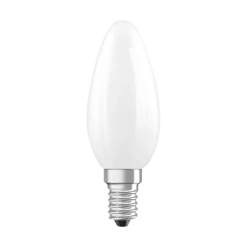 Osram LED CLB40 DIM 3,4W 827 FIL FR E14 P matná stmievateľná LED sviečka